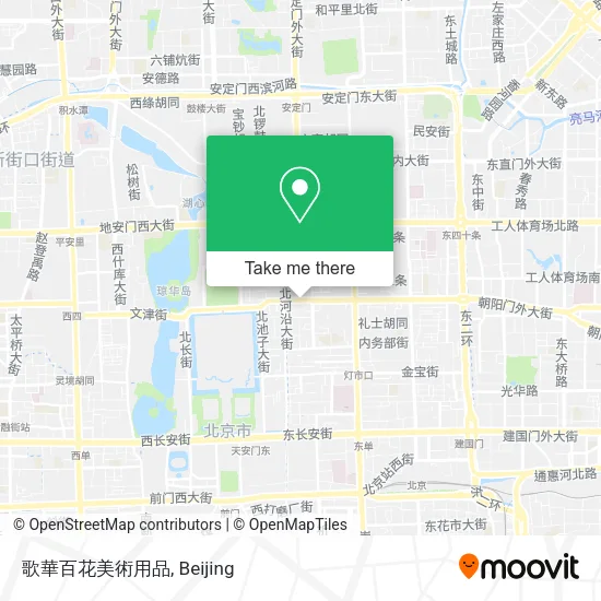 歌華百花美術用品 map