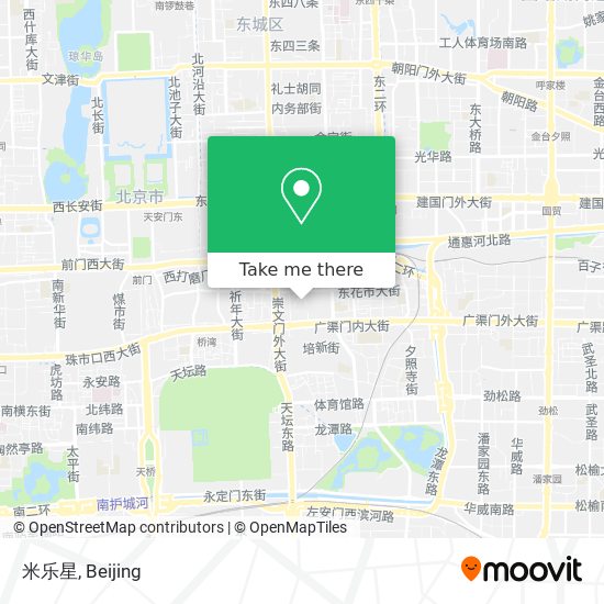 米乐星 map