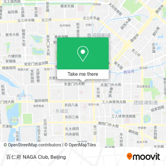 百仁府 NAGA Club map
