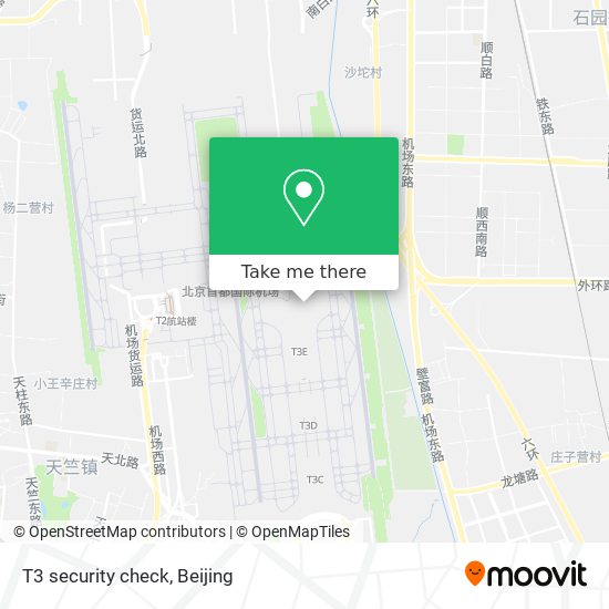 T3 security check map