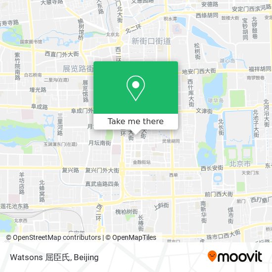 Watsons 屈臣氏 map