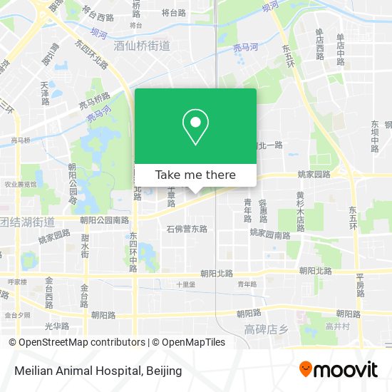 Meilian Animal Hospital map