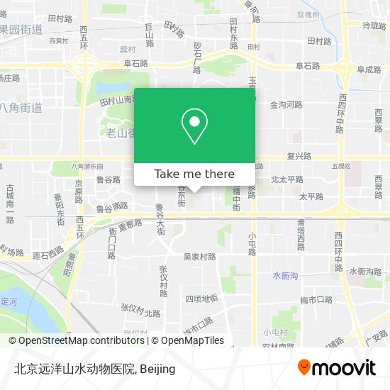 北京远洋山水动物医院 map