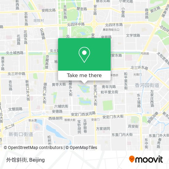 外馆斜街 map