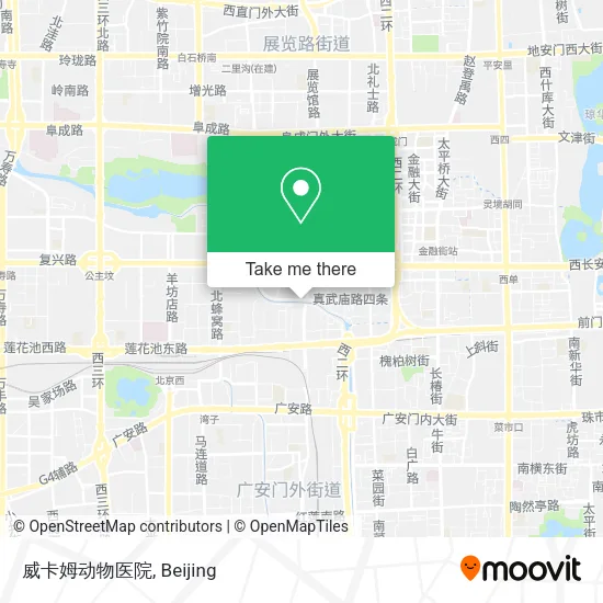 威卡姆动物医院 map