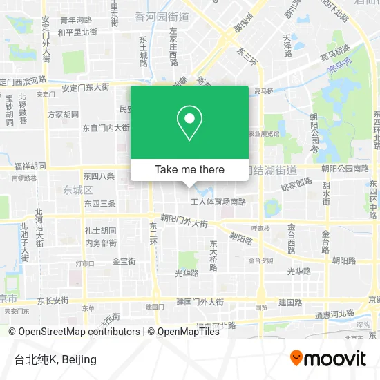 台北纯K map