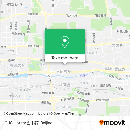 CUC Library 图书馆 map