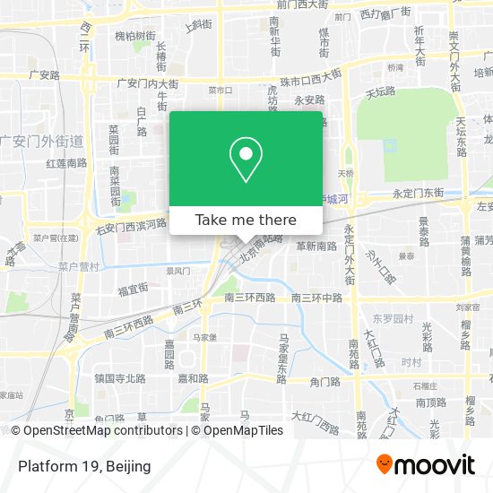 Platform 19 map