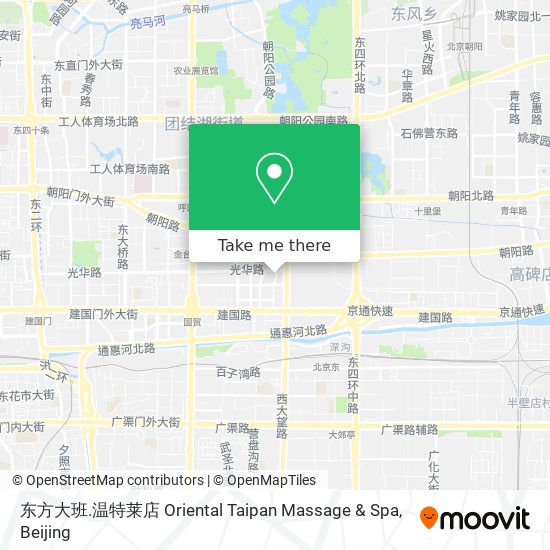 东方大班.温特莱店 Oriental Taipan Massage & Spa map