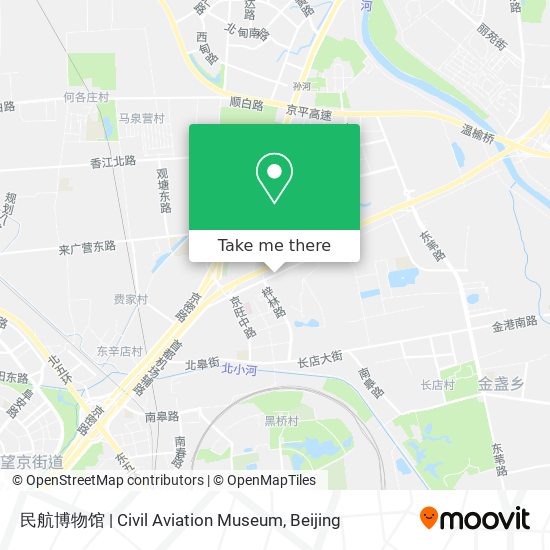 民航博物馆 | Civil Aviation Museum map