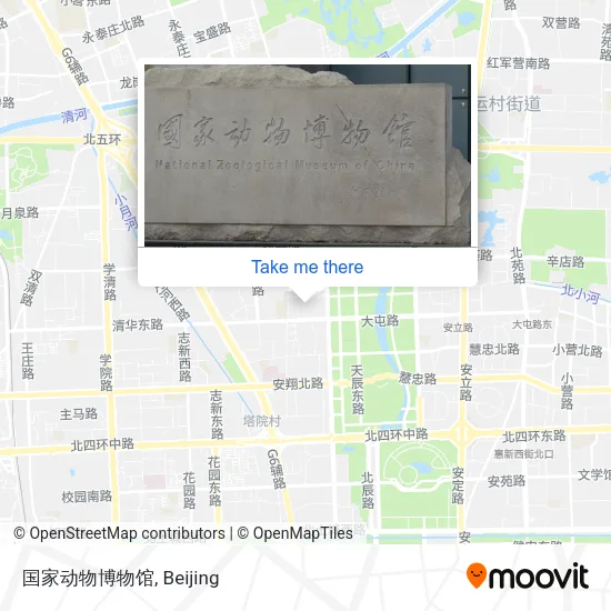 国家动物博物馆 map
