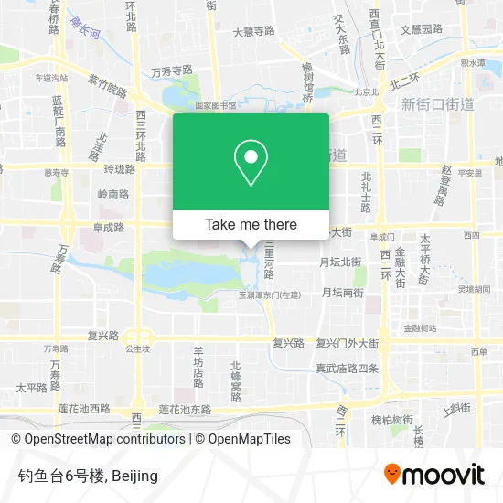 钓鱼台6号楼 map