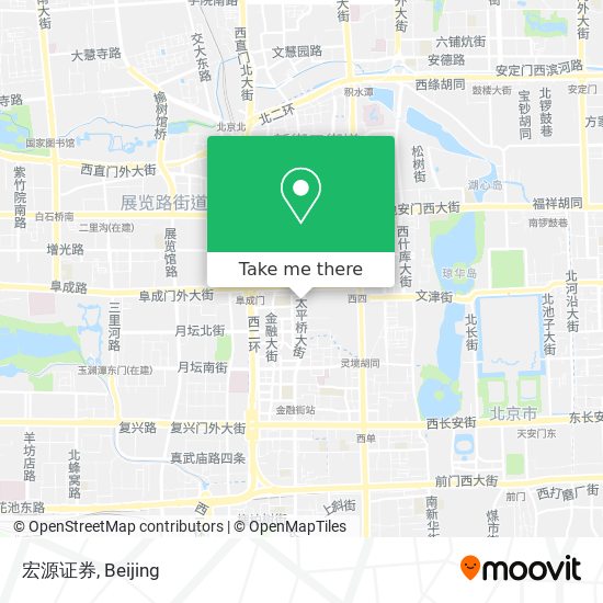 宏源证券 map