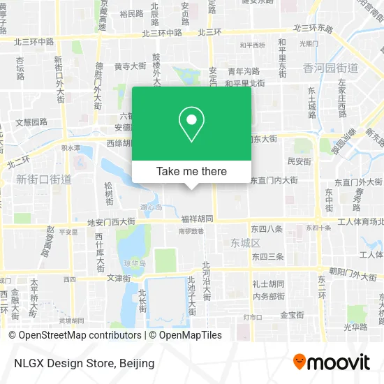 NLGX Design Store map
