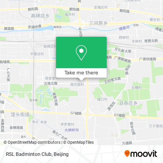 RSL Badminton Club map