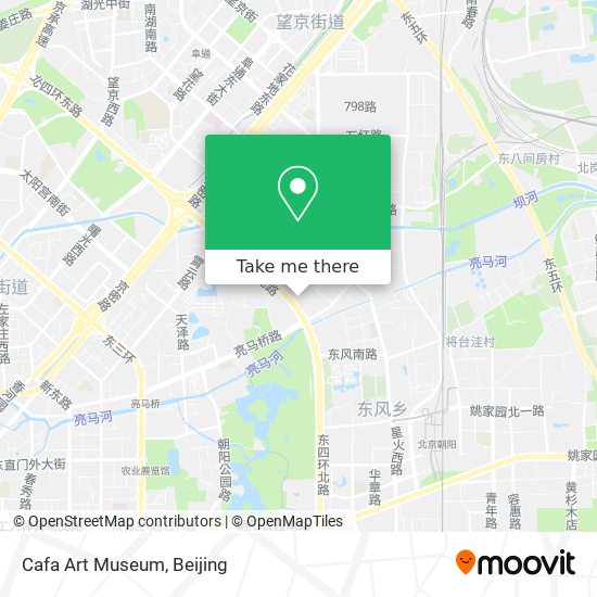 Cafa Art Museum map