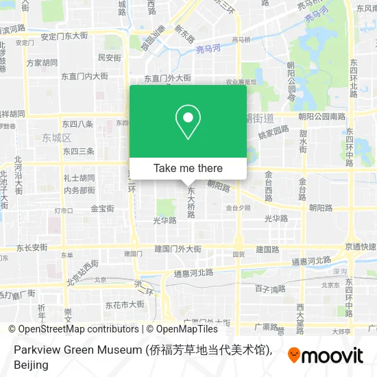 Parkview Green Museum (侨福芳草地当代美术馆) map