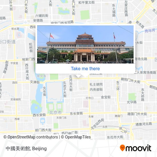 中國美術館 map