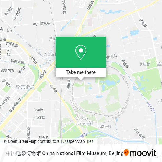 中国电影博物馆 China National Film Museum map