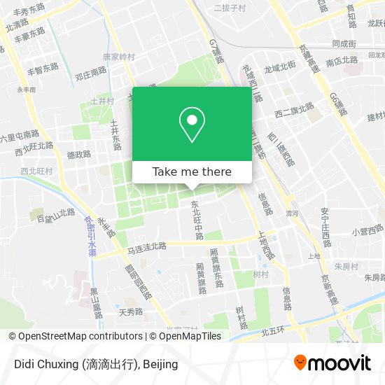 Didi Chuxing (滴滴出行) map