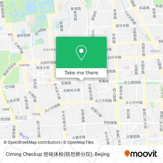Ciming Checkup 慈铭体检(联想桥分院) map