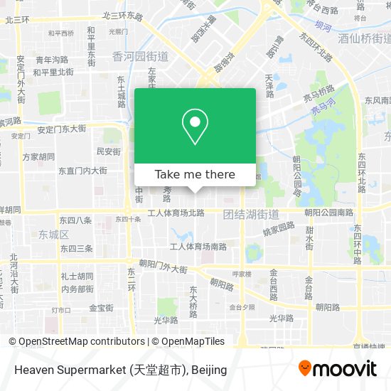 Heaven Supermarket (天堂超市) map