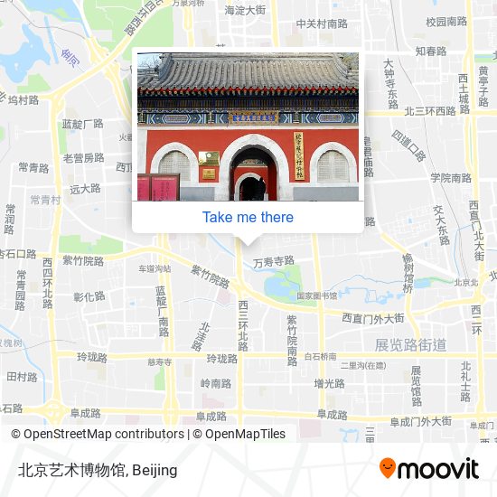 北京艺术博物馆 map