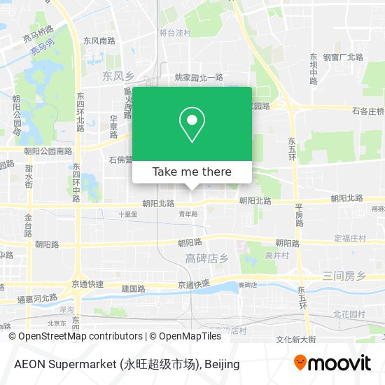 AEON Supermarket (永旺超级市场) map