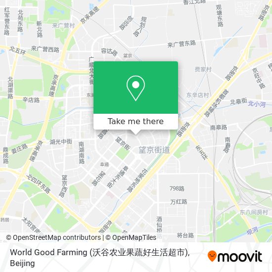 World Good Farming (沃谷农业果蔬好生活超市) map