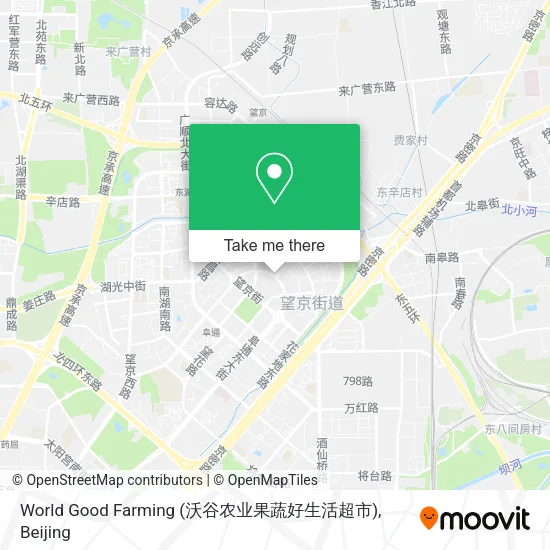 World Good Farming (沃谷农业果蔬好生活超市) map