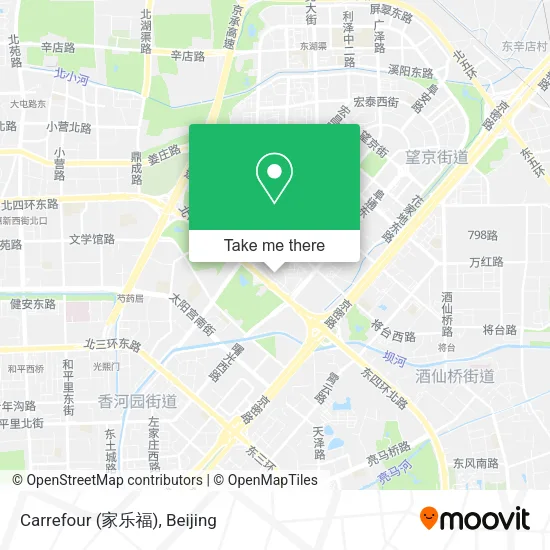Carrefour (家乐福) map