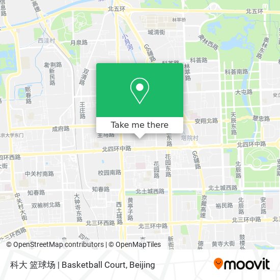 科大 篮球场 | Basketball Court map