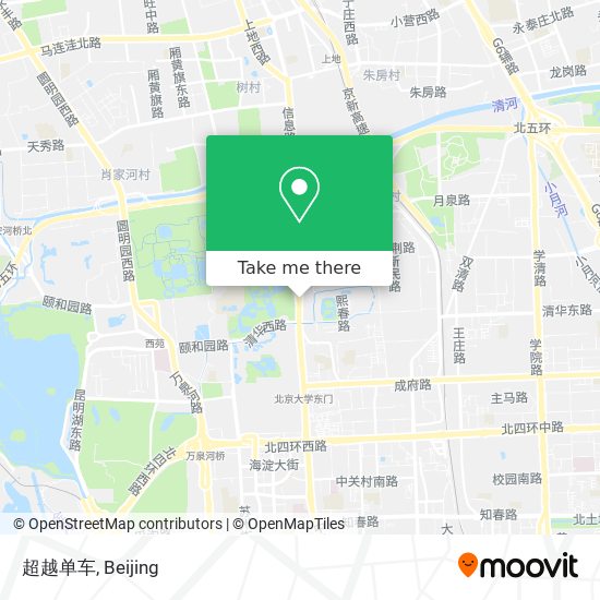 超越单车 map
