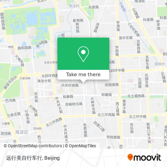 远行美自行车行 map
