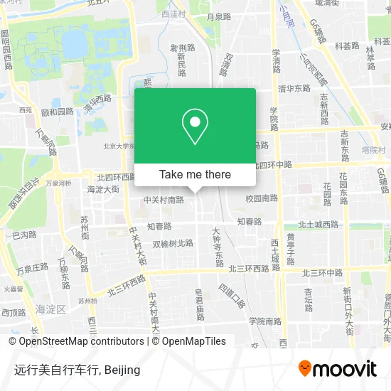 远行美自行车行 map