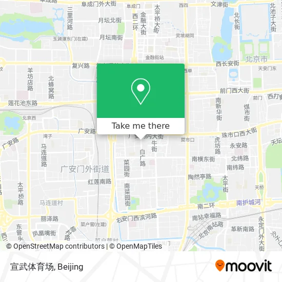 宣武体育场 map