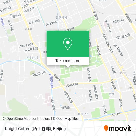 Knight Coffee (骑士咖啡) map