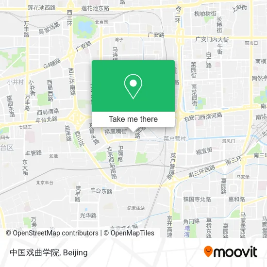 中国戏曲学院 map