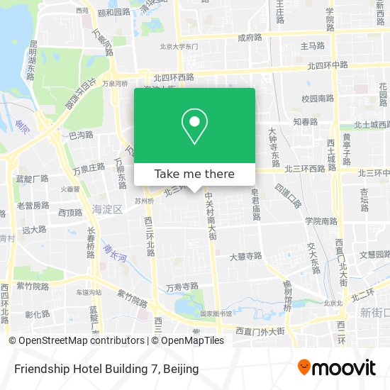 Friendship Hotel Building 7 map