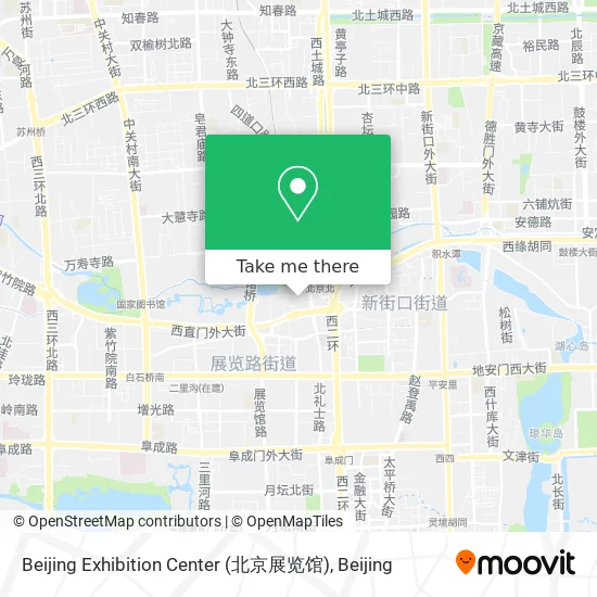 Beijing Exhibition Center (北京展览馆) map