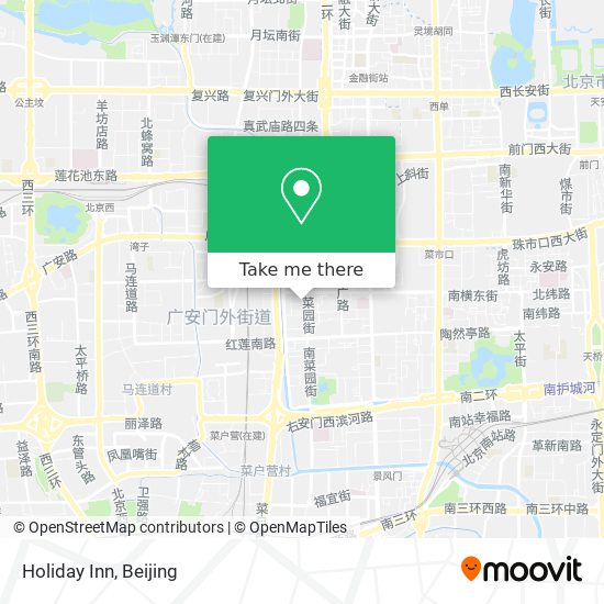 Holiday Inn map