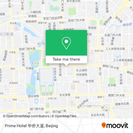 Prime Hotel 华侨大厦 map