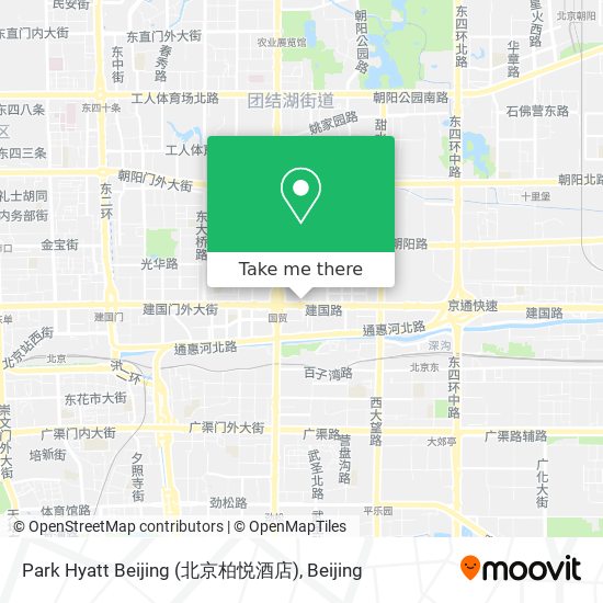 Park Hyatt Beijing (北京柏悦酒店) map