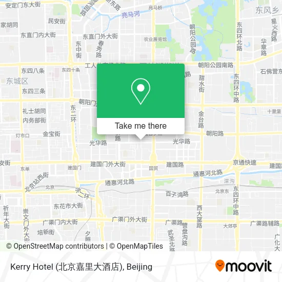 Kerry Hotel (北京嘉里大酒店) map