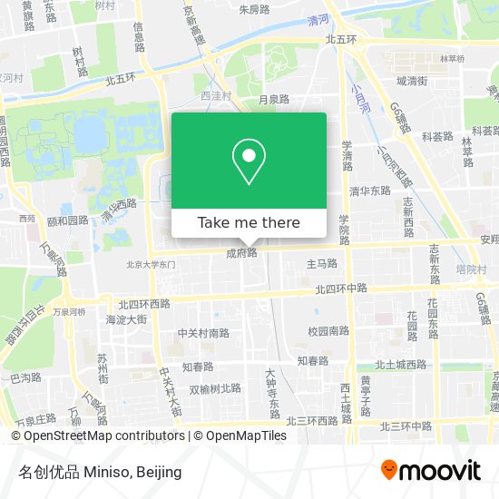 名创优品 Miniso map