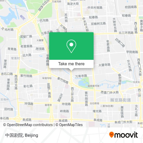 中国剧院 map