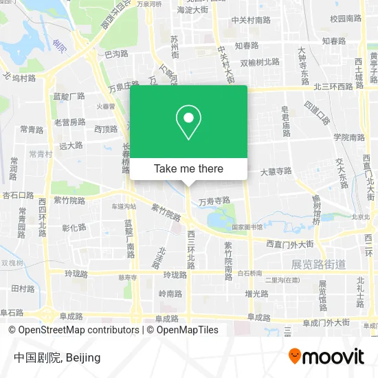 中国剧院 map