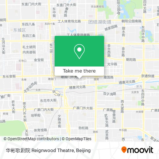 华彬歌剧院 Reignwood Theatre map