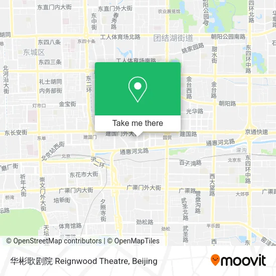 华彬歌剧院 Reignwood Theatre map