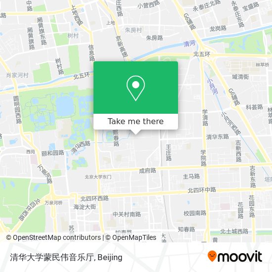 清华大学蒙民伟音乐厅 map